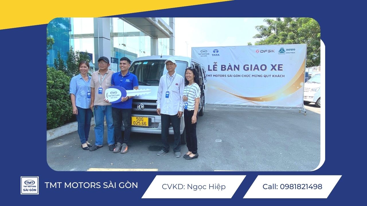 Lê Thị Hiền - Khách hàng mua xe tải Van C35 – TMT Motors Sài Gòn