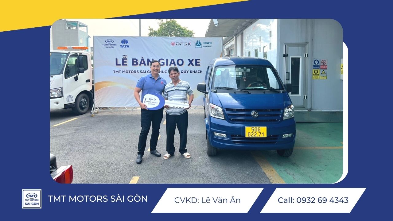 Phạm Bá Viện - Khách hàng mua xe tải van TMT DFSK K05S - TMT Motors Sài Gòn