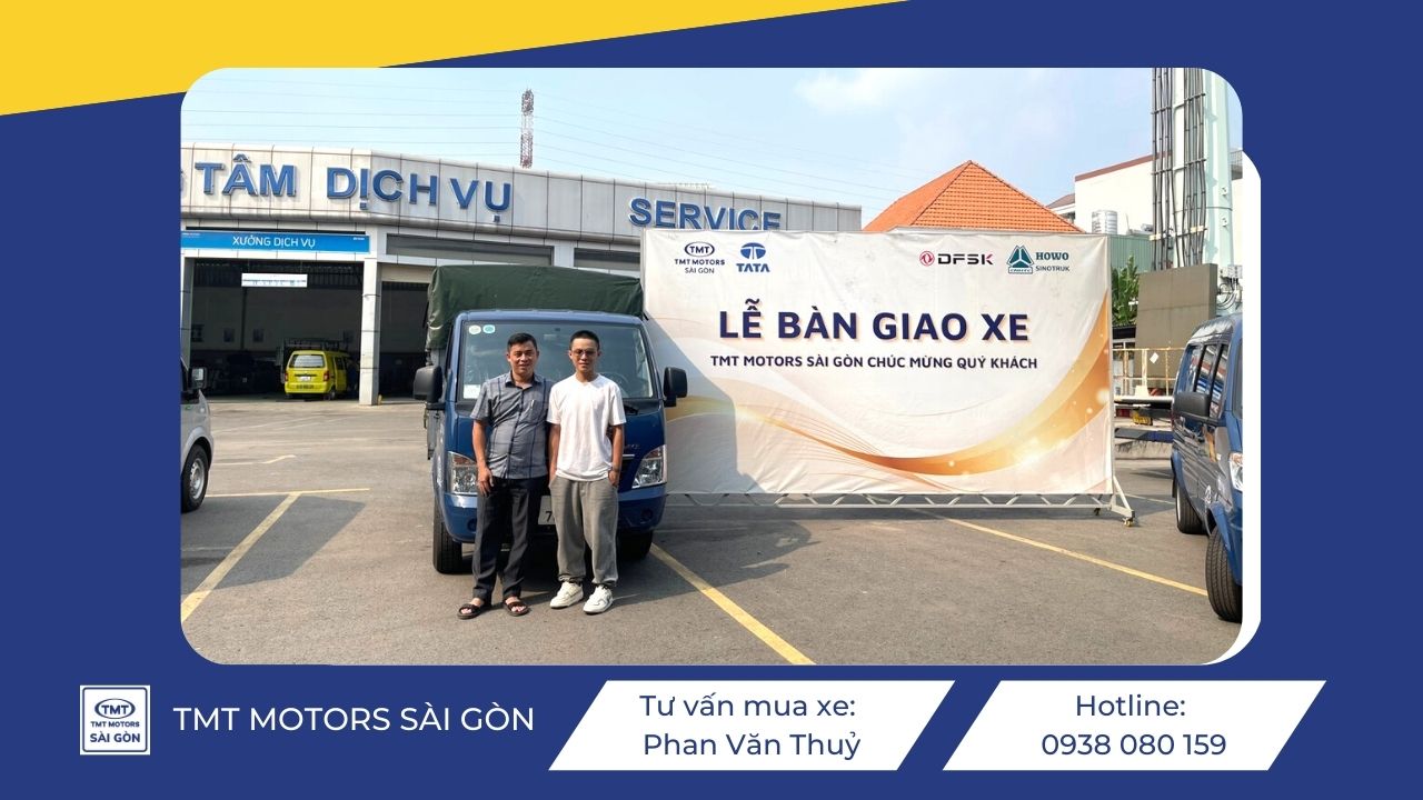 Trần Công Khánh Hoàng - Khách hàng mua xe tải TATA Super ACE tại TMT Sài Gòn