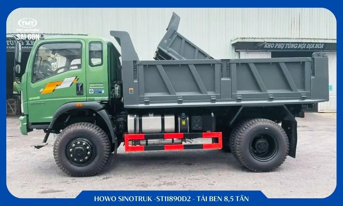 Xe tải ben 8.5 tấn – HOWO SINOTRUK – ST11890D2