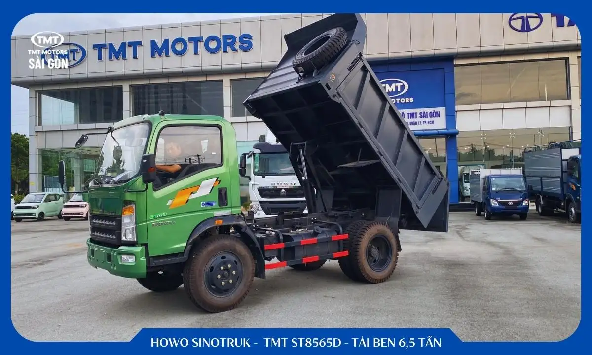Xe tải ben 6.5 tấn HOWO SINOTRUK –  TMT ST8565D